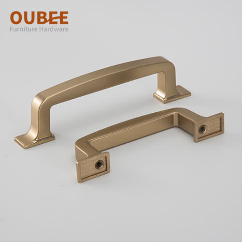 3 Inch Cupboard Pull Champagne Brass Cabinet Door Handles Wholesale Supplier